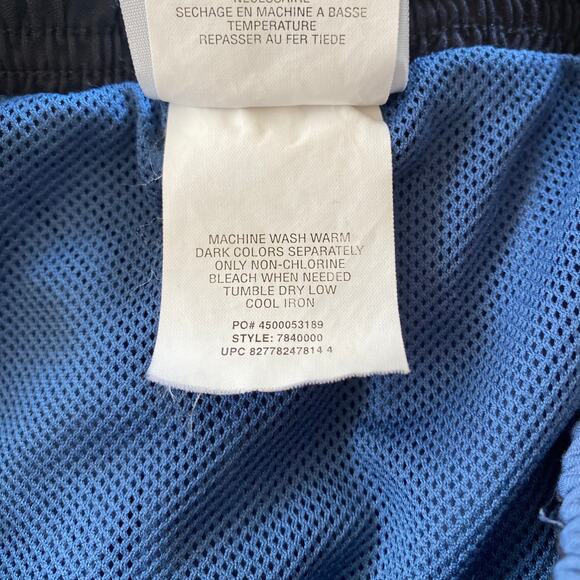 Speedo Men’s Swim Shorts Trunks Elastic Waist Blue Size Medium - Picture 7 of 12